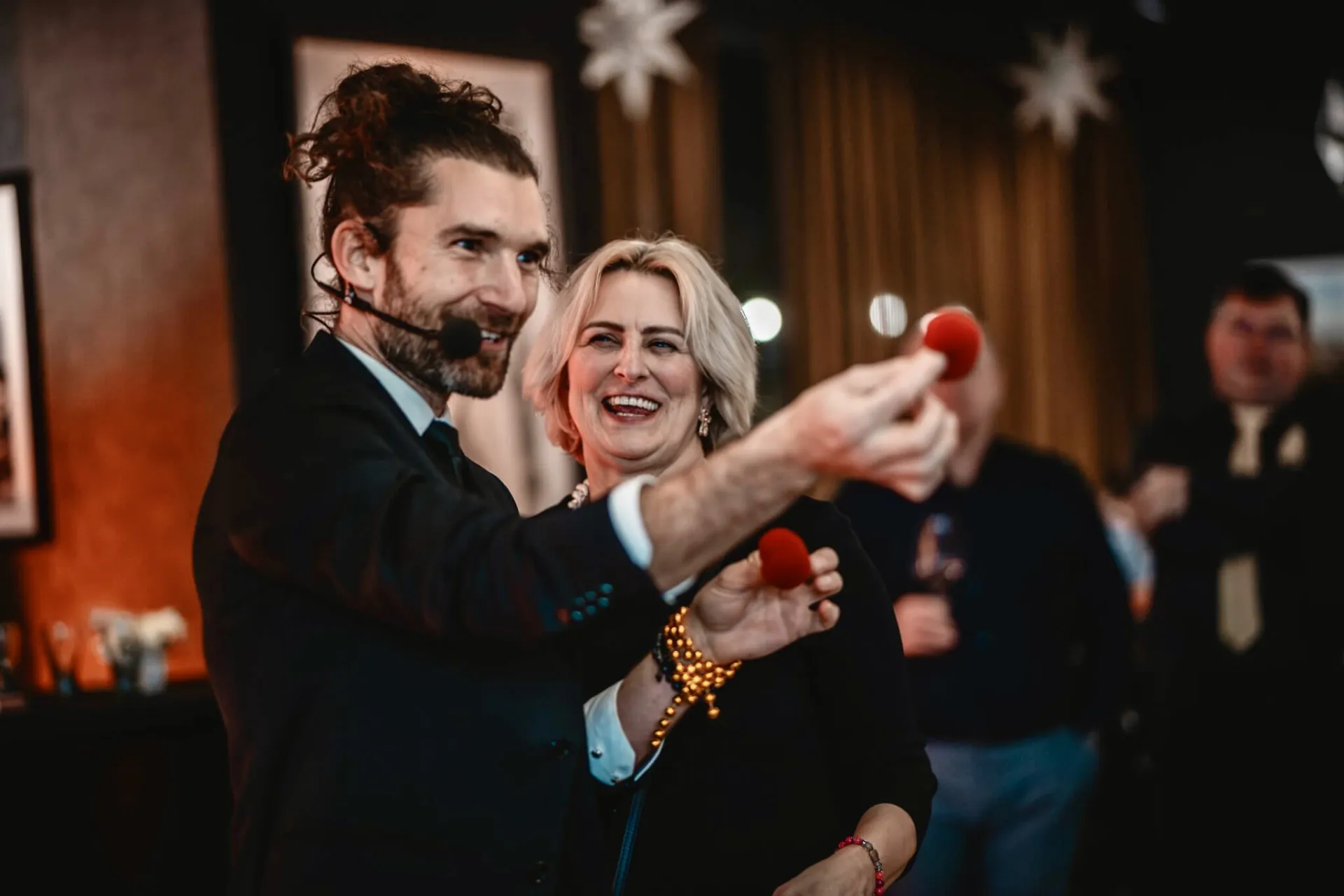 Údiv diváků během kouzlení